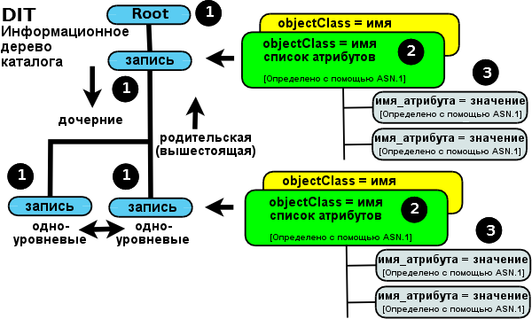 Объектная модель LDAP