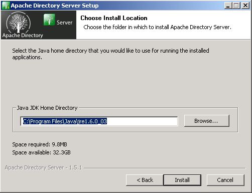 Установка ApacheDS скриншот 3