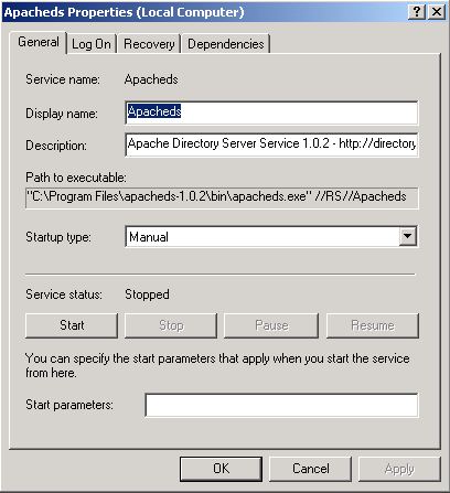 Установка ApacheDS скриншот 5